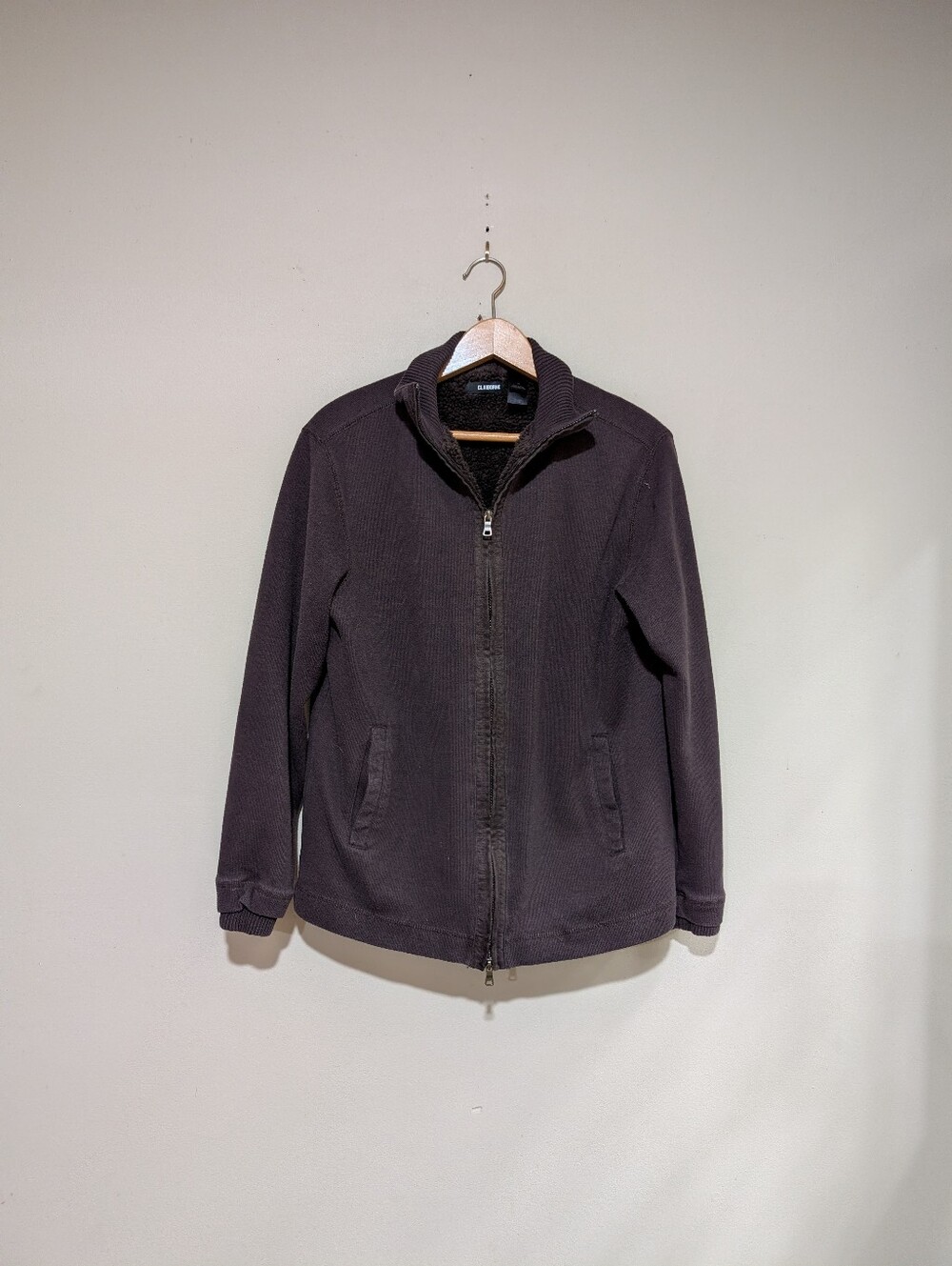 Claiborne Brown Zipup